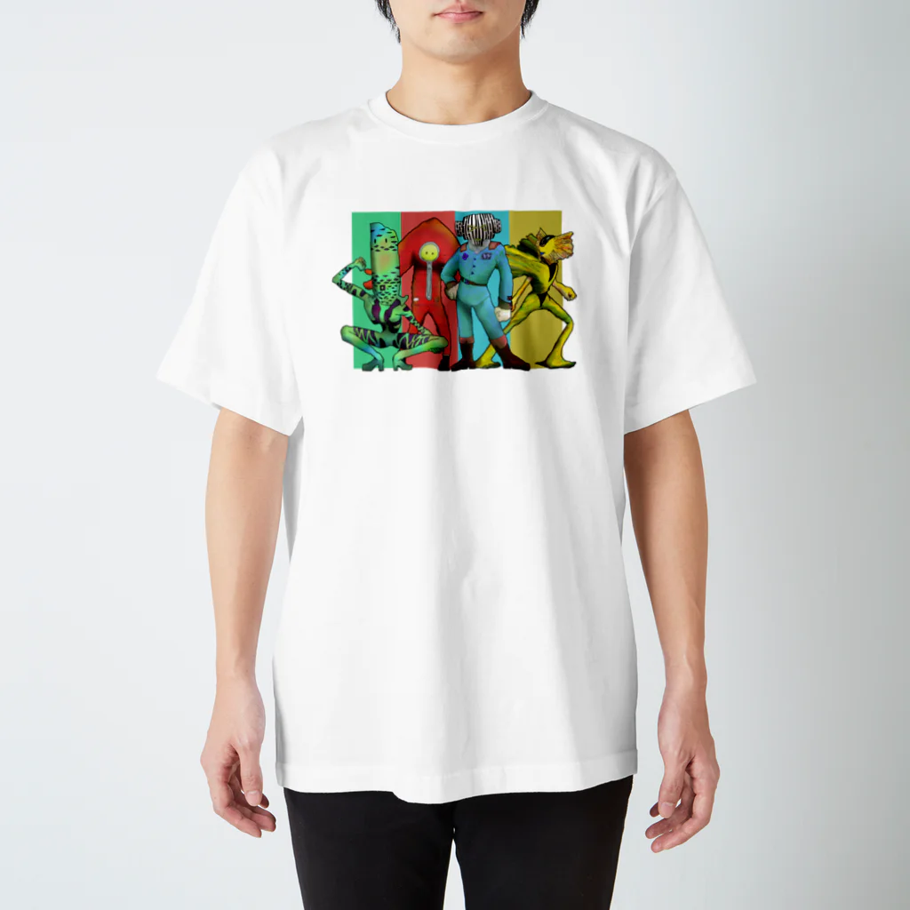 液体らてっくすのおみせのGang of four - tipe.3 Regular Fit T-Shirt