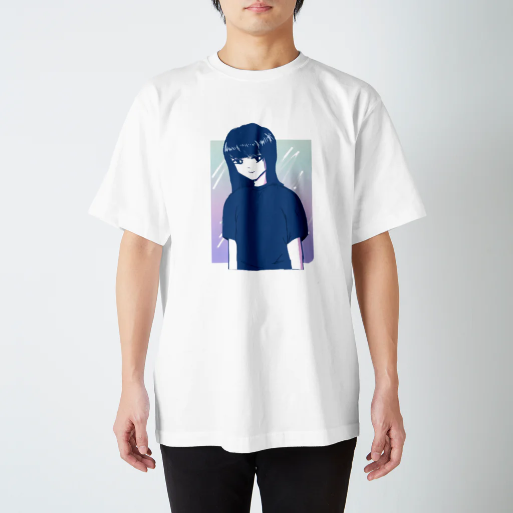 su-su-zooのホホエミ少女 スタンダードTシャツ