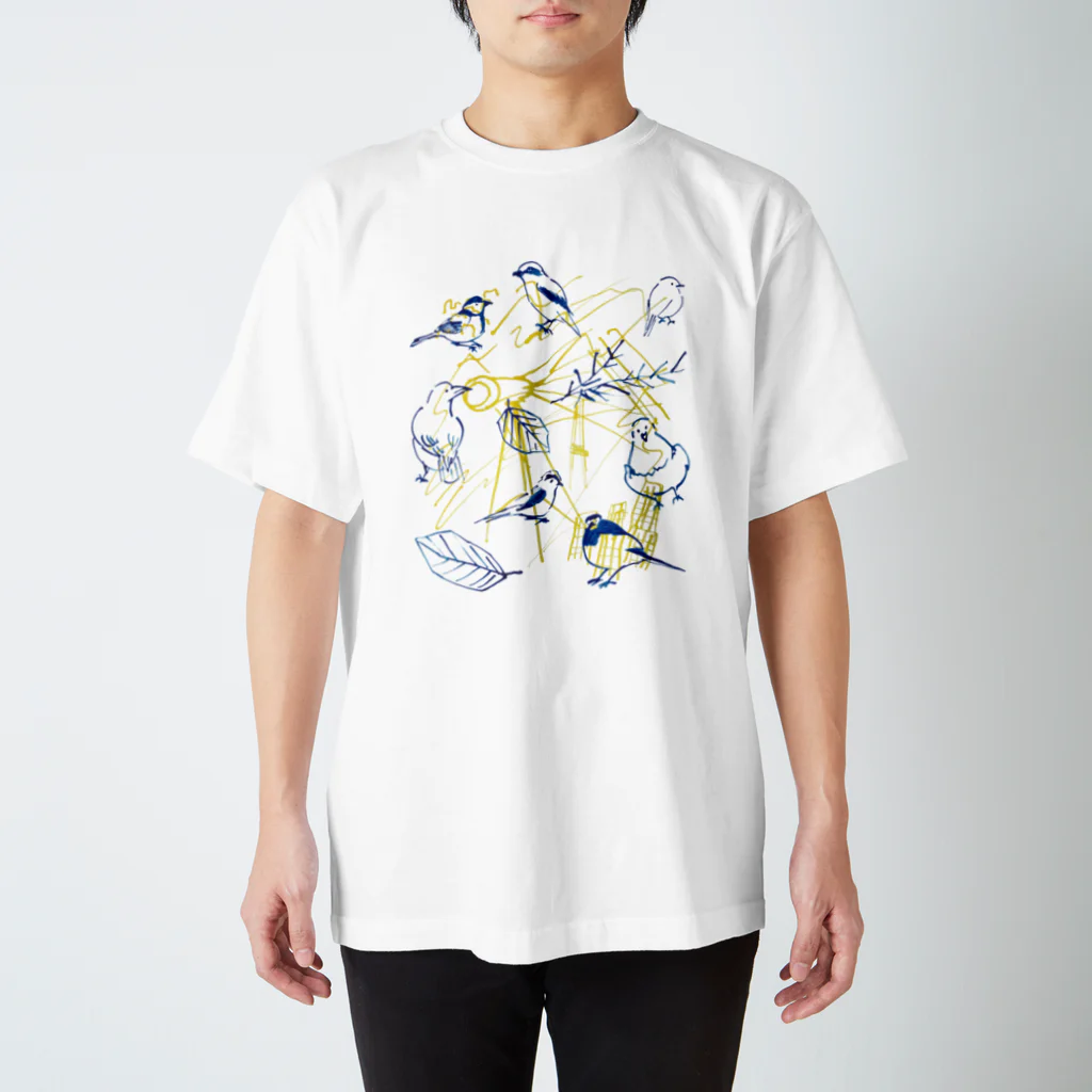 TORISUKI（野鳥・鳥グッズ）の身近な野鳥 Regular Fit T-Shirt