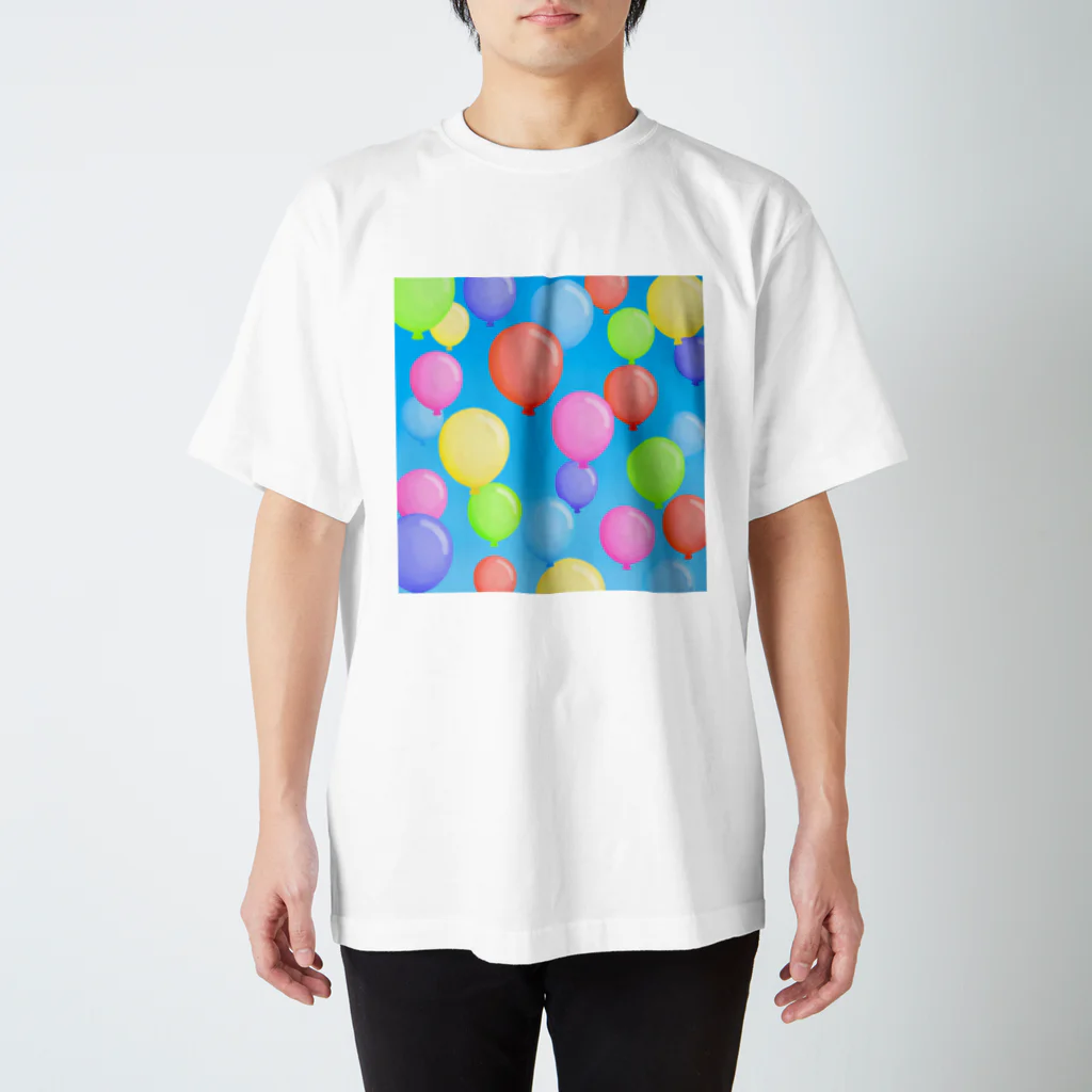 ラクガキ絵のふうせん スタンダードTシャツ