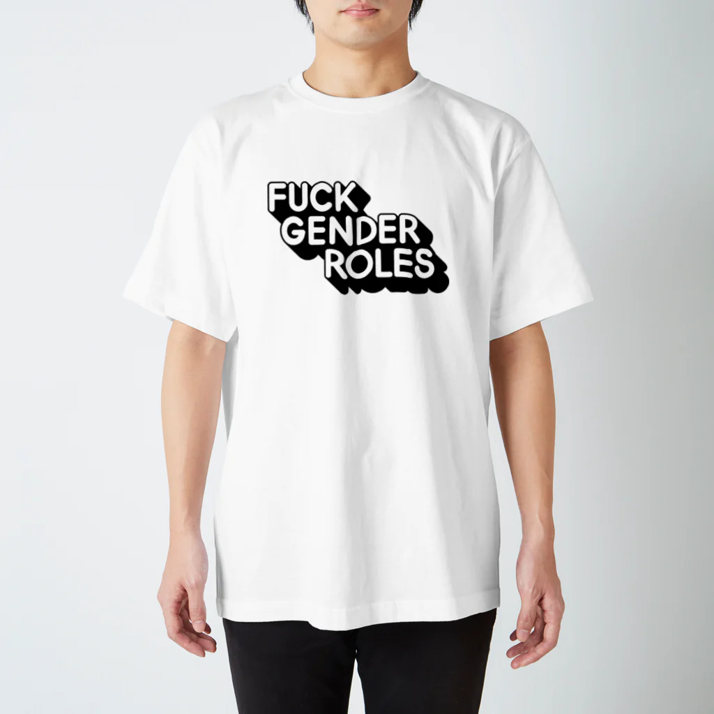 Dykes On BikesのFuckGenderRoles Regular Fit T-Shirt