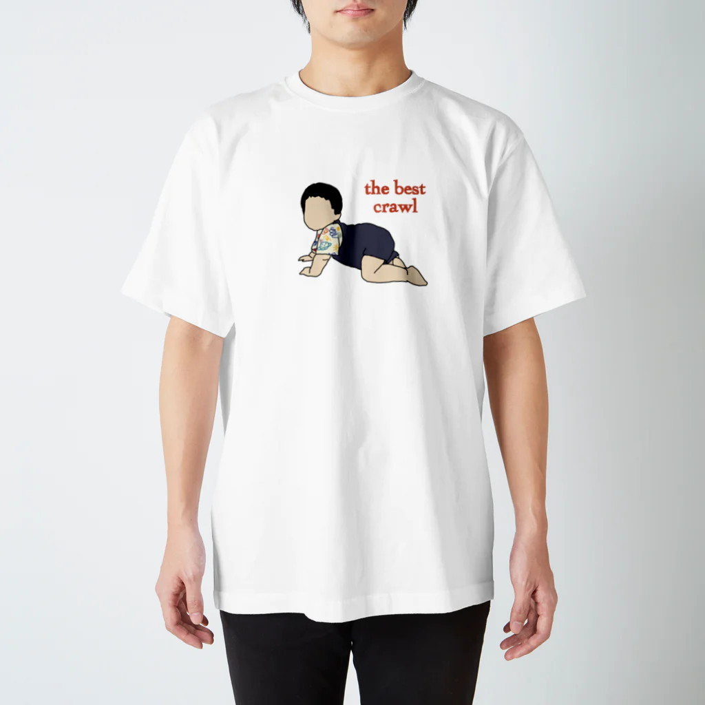 赤ちゃんワンちゃんの部屋のthe best crawl Regular Fit T-Shirt