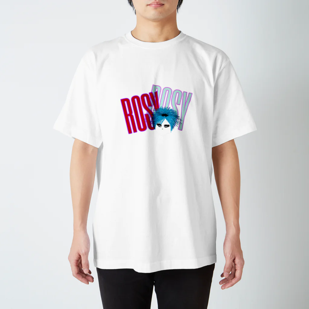 ROSYのRosy-Blue-Rosy スタンダードTシャツ