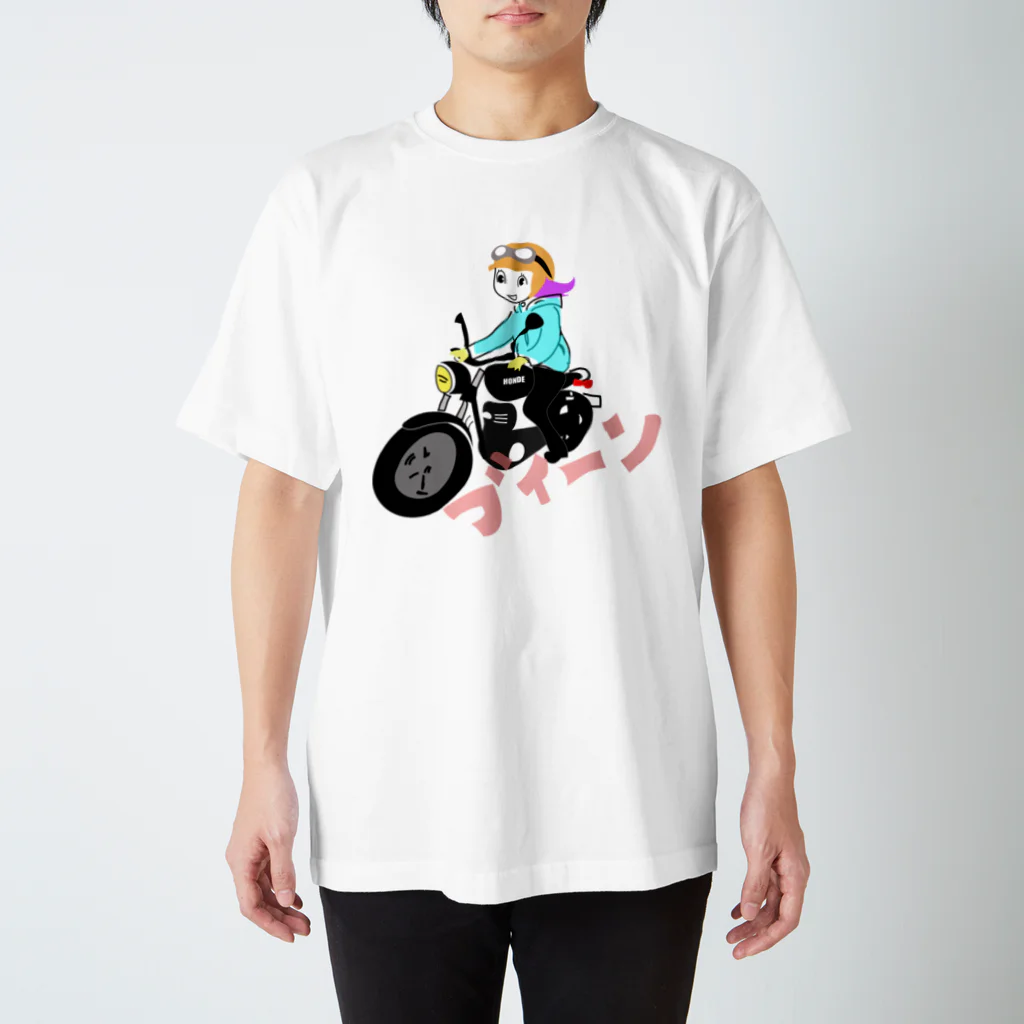 nabechanのホンデぶいーん スタンダードTシャツ