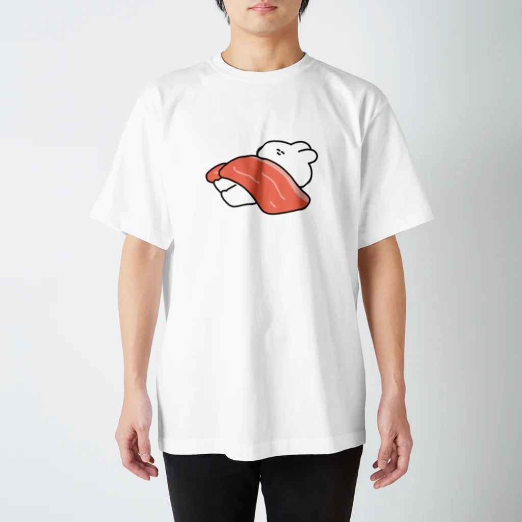 ナポリのSUZURIの肉とうさちゃん２ スタンダードTシャツ