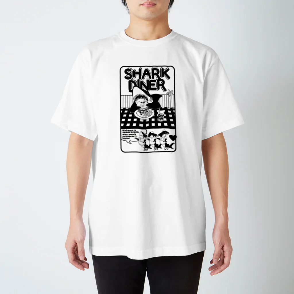 おいしいのSHARK DINER スタンダードTシャツ