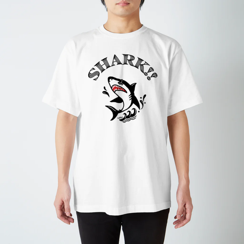 Nobby's SUZURI shopのシャーク2022 スタンダードTシャツ