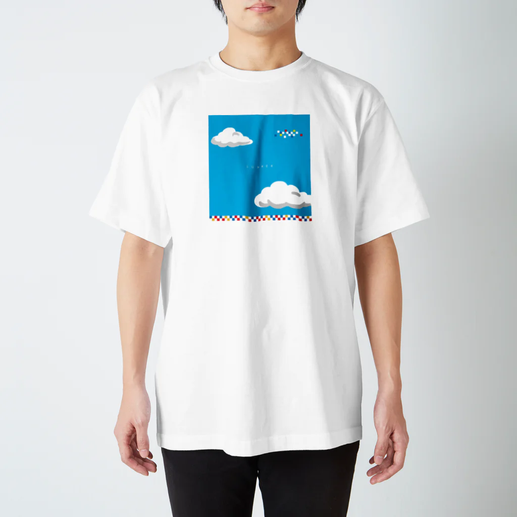 コーヒーロールの夏空UFO Regular Fit T-Shirt