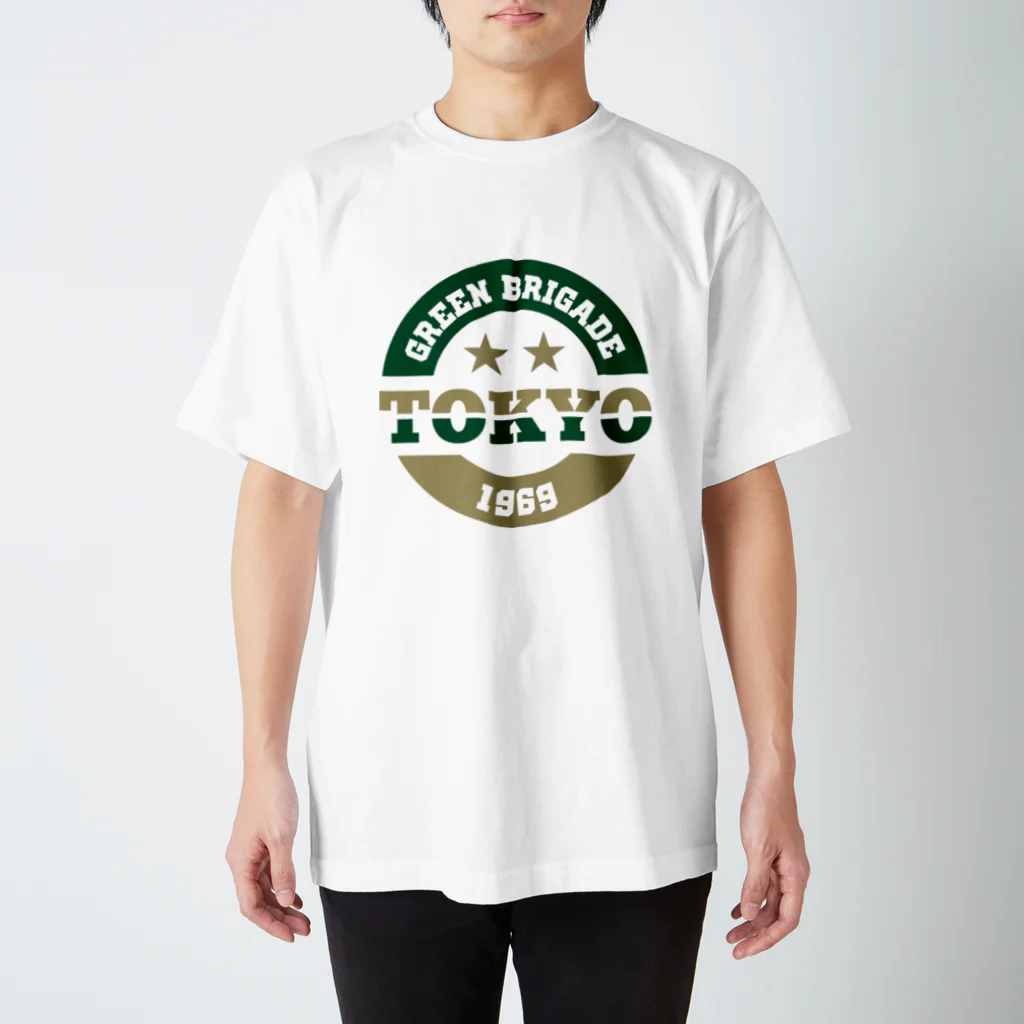 125 STOREのTOKYO GREEN BRIGADE TwinStars スタンダードTシャツ