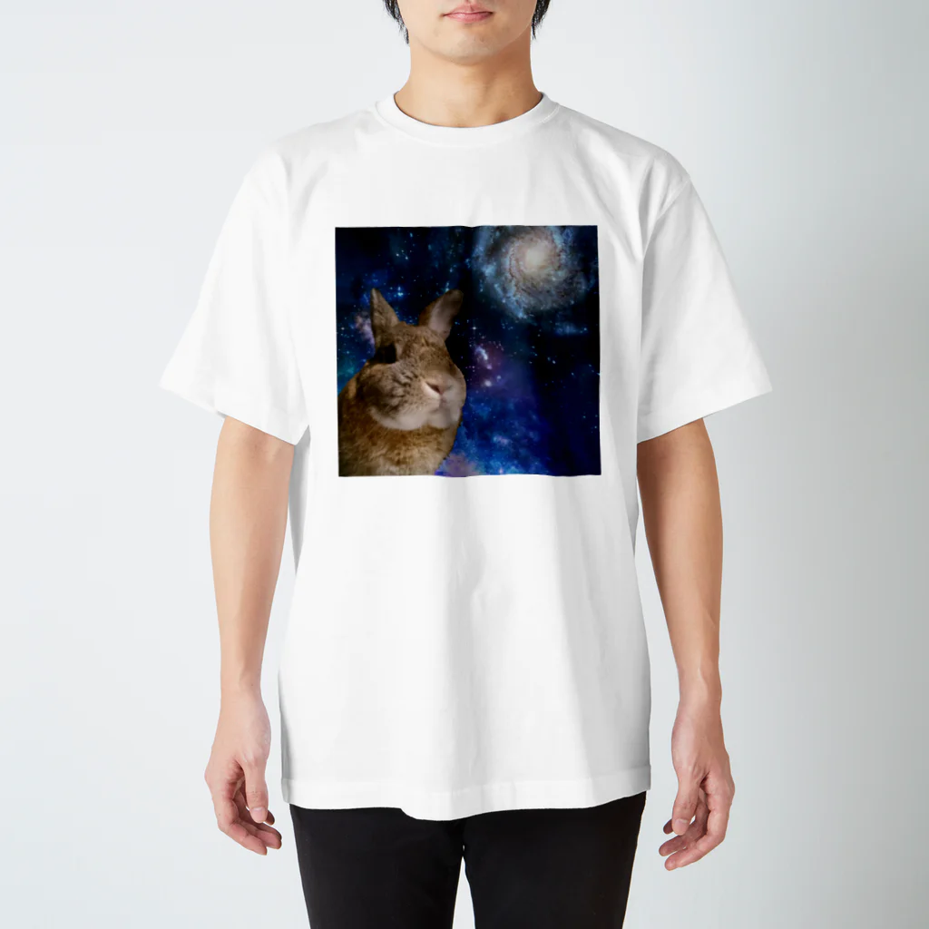 とっとこさん家のおかんの宇宙兎のうーさん スタンダードTシャツ