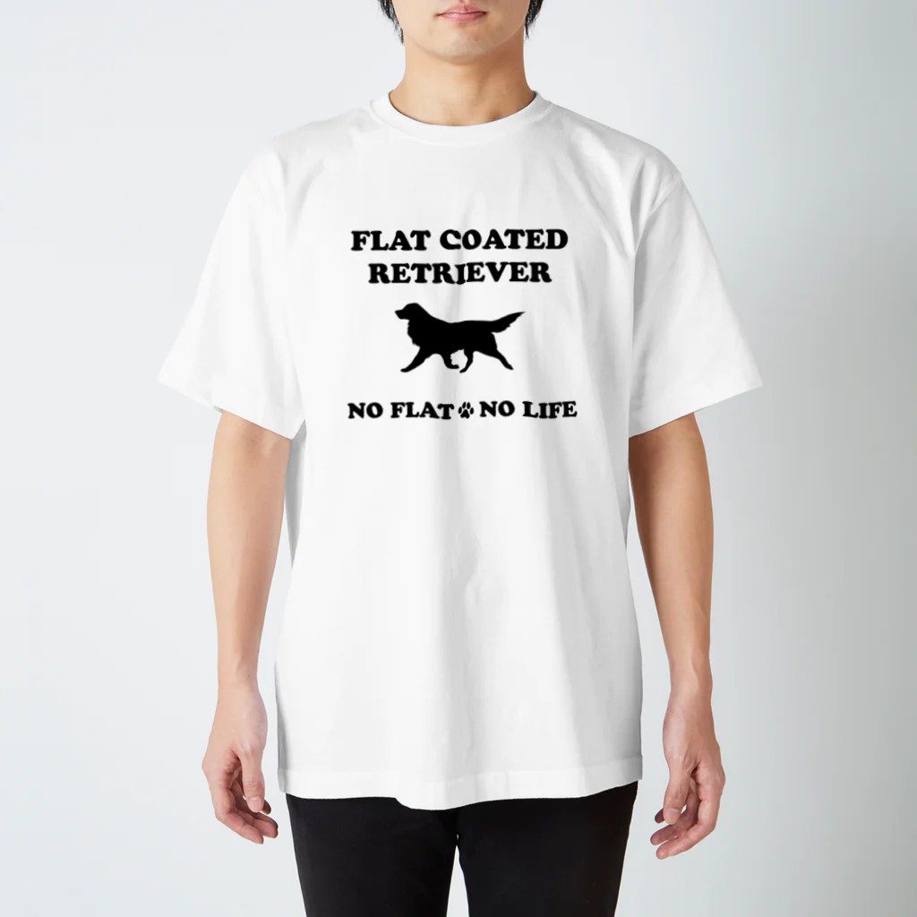 JEWEL's FARMのNOFLAT NOLIFE（B） スタンダードTシャツ