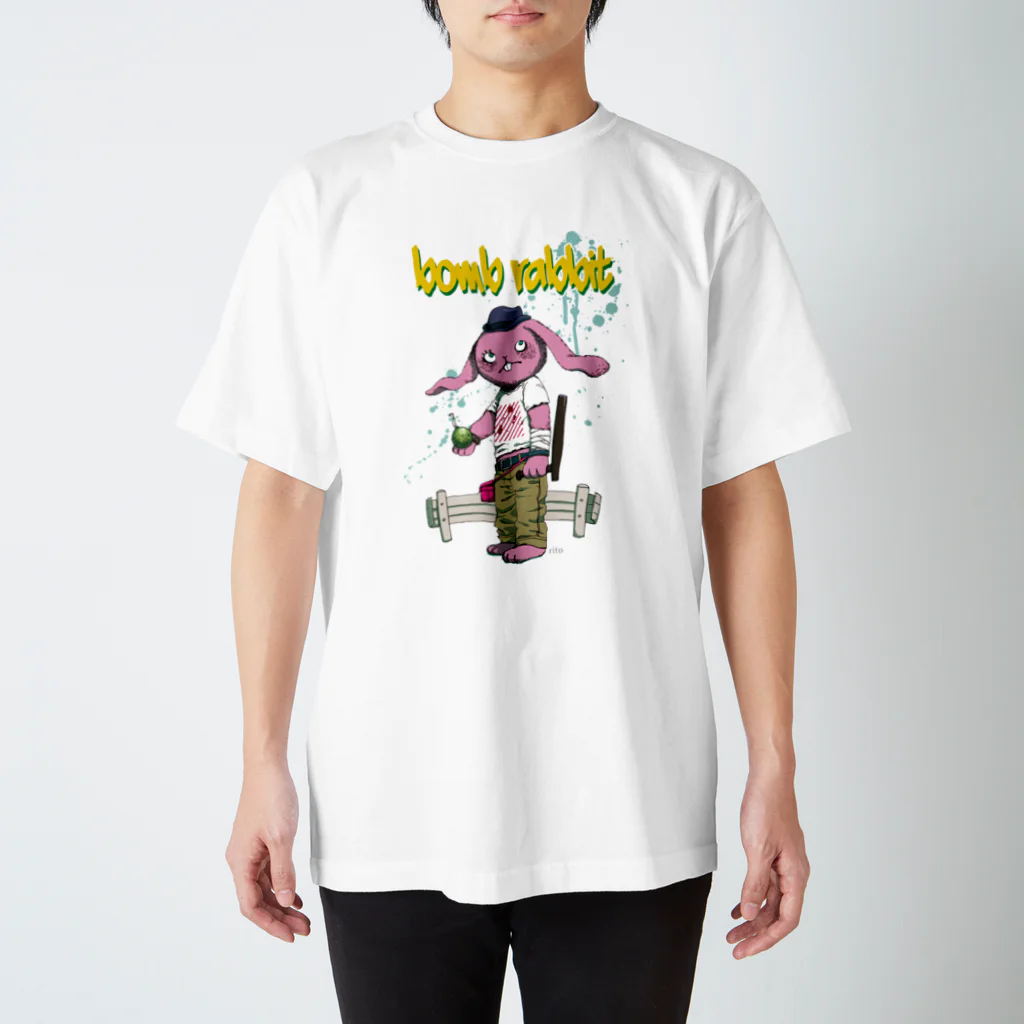 RIFI　-ﾘﾌｨ-のbombrabbit スタンダードTシャツ