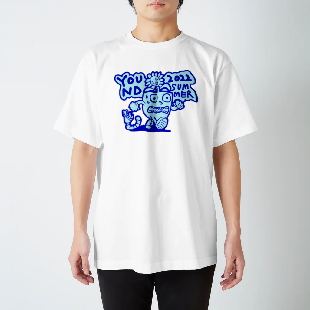 YOUNDのいそげ YOUND 2022 SUMMER君 Regular Fit T-Shirt