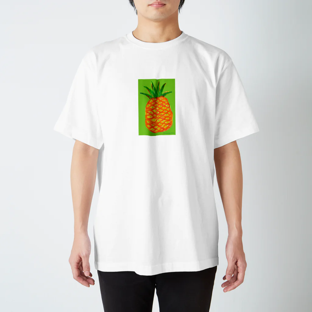 ひなたいようさんのパイナップル🍍 スタンダードTシャツ