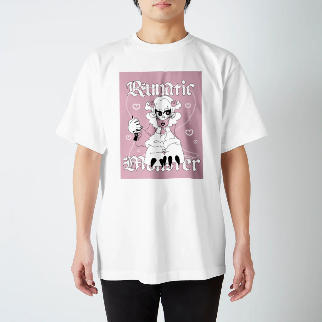 ルナティックモンスター@8/25ライブあるのRunaticMonsterイラスト スタンダードTシャツ