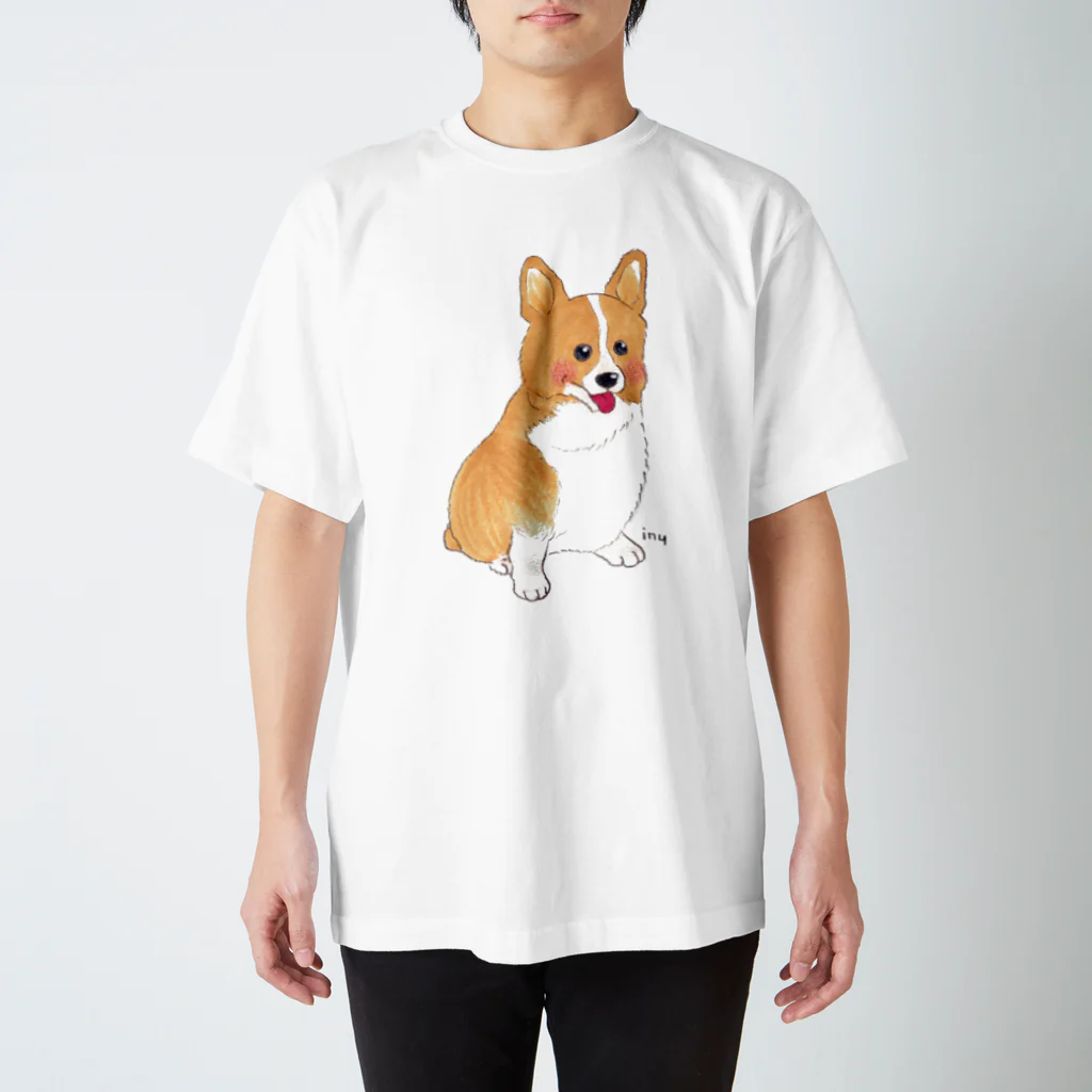 いぬけんやさんのコーギーTシャツB スタンダードTシャツ