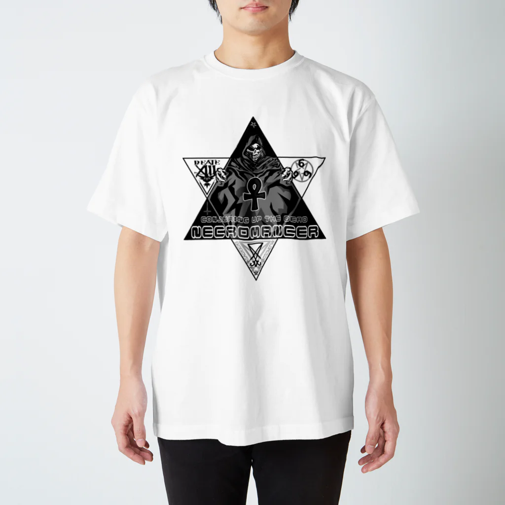 Ａ’ｚｗｏｒｋＳの六芒星ネクロマンサー ブラックアンク Regular Fit T-Shirt