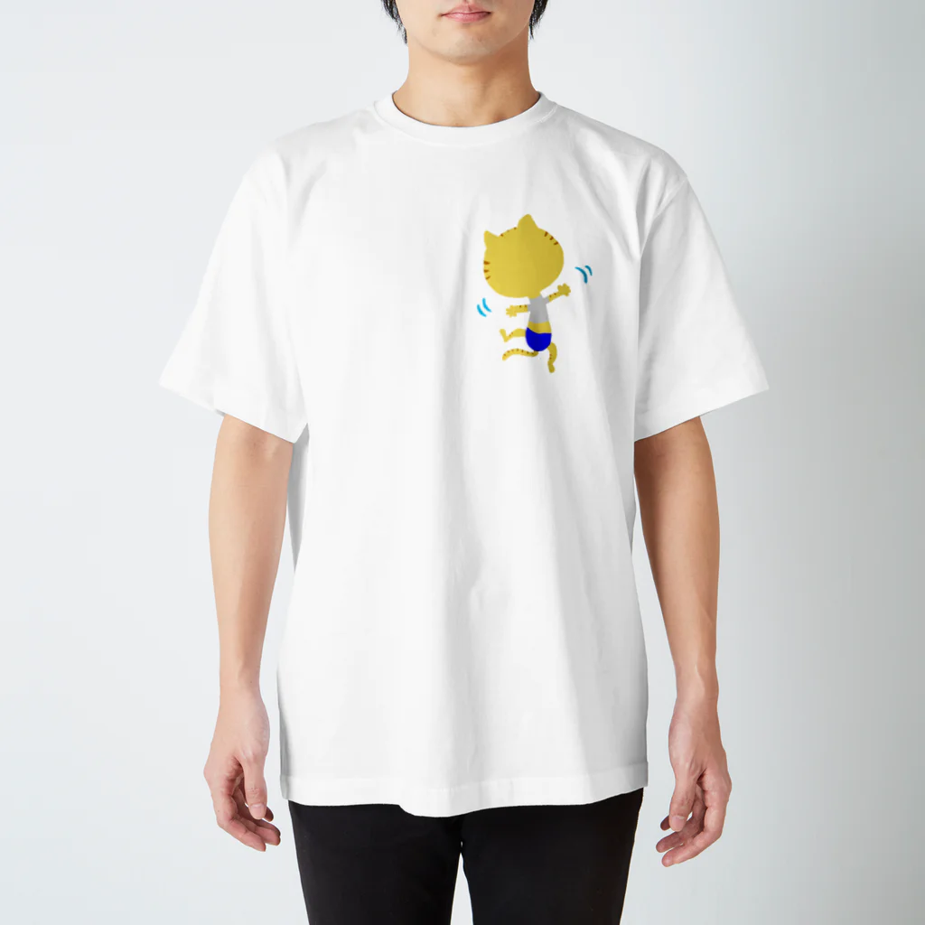 kayoko-Aのねこくんとダンス スタンダードTシャツ