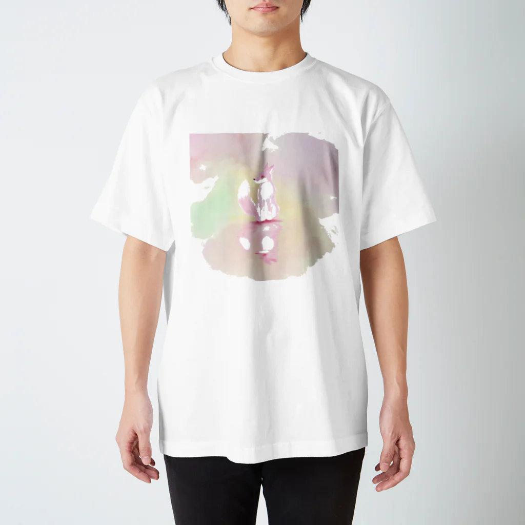 Harmony(藍月)の夢キツネ Regular Fit T-Shirt