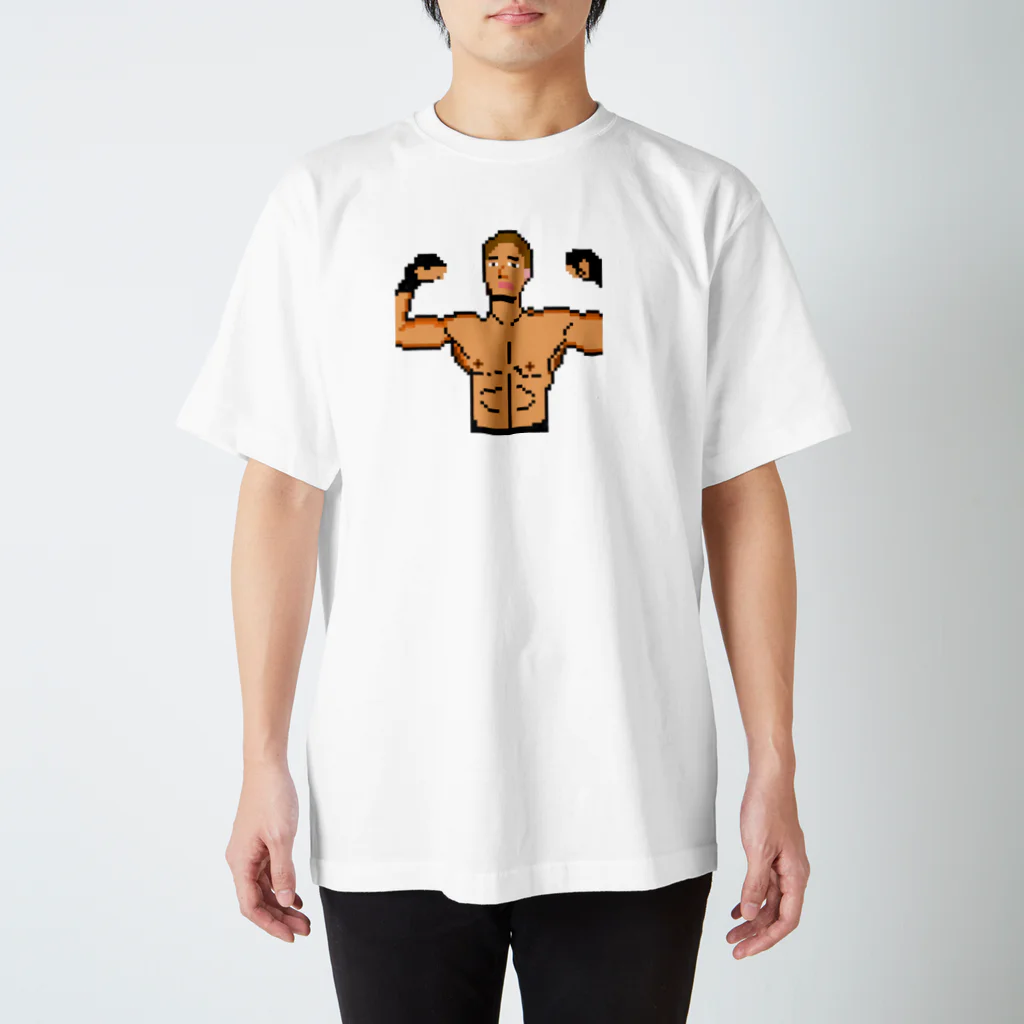 筋肉食堂のもりいくん Regular Fit T-Shirt