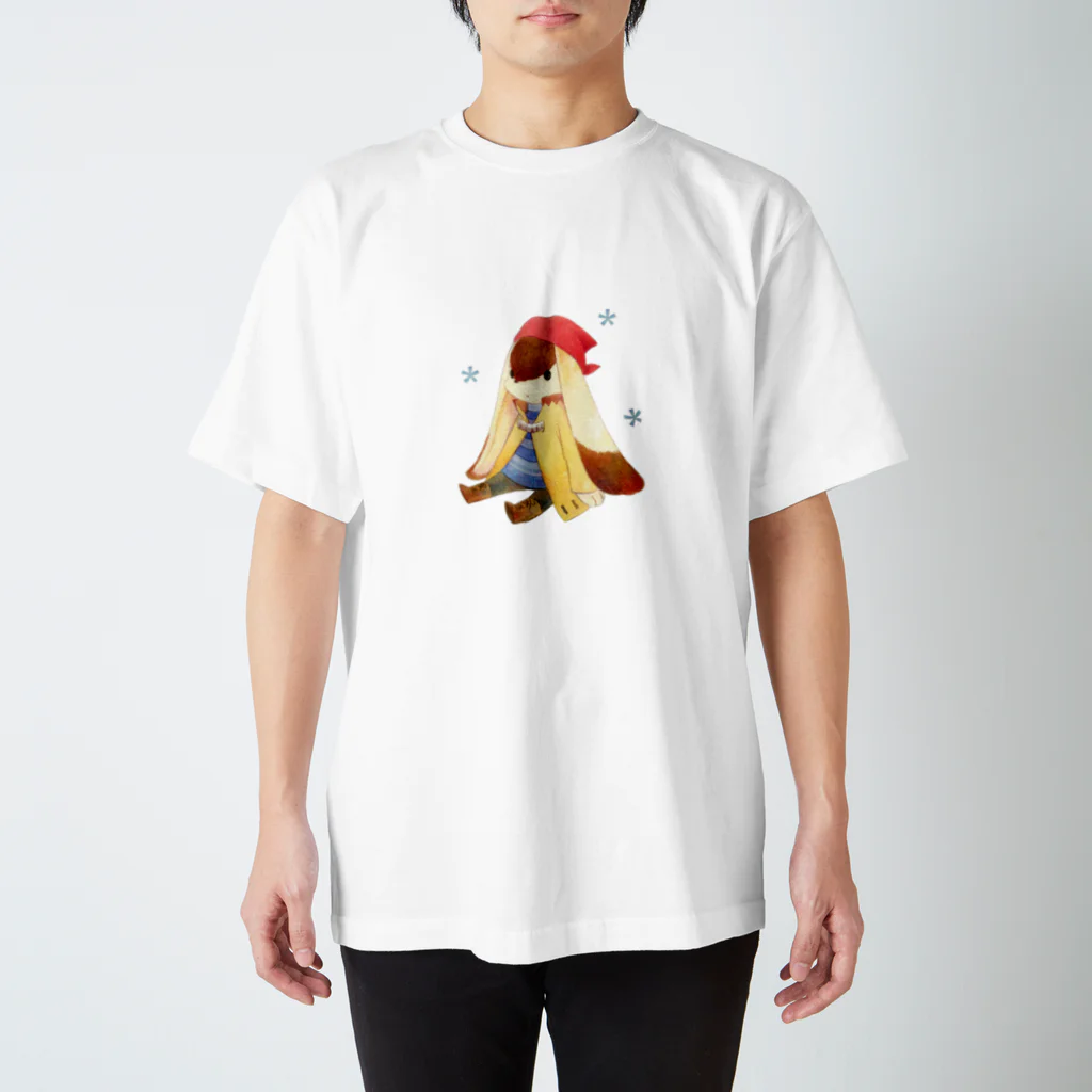 Tea Drop Sのおすわり Regular Fit T-Shirt