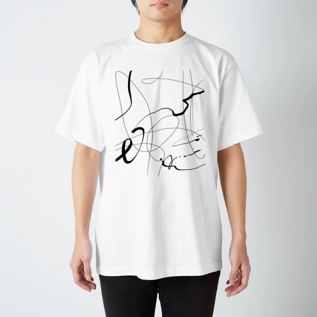 SHIHO HONDA artの2208 type1 Regular Fit T-Shirt