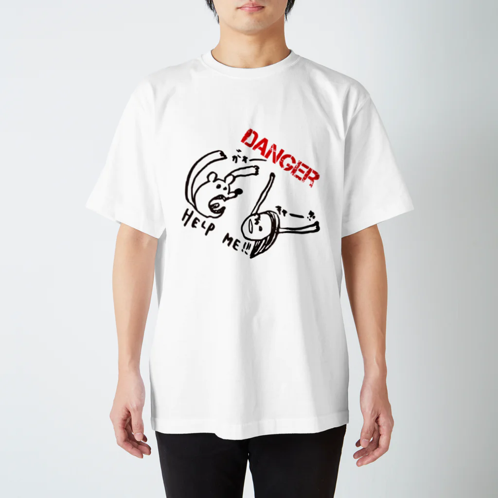 KASIのDANGER スタンダードTシャツ