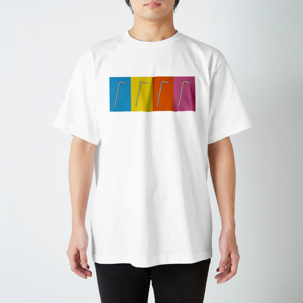 うさぎちゃんアイランドのおしゃれストロー Regular Fit T-Shirt