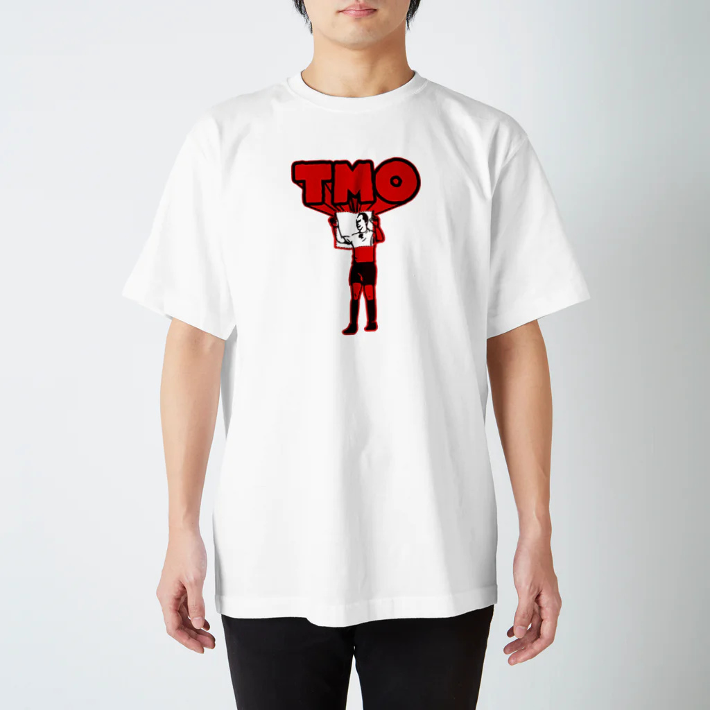 b.n.d [街中でもラグビーを！]バインドのTMO復刻（退場レッド） Regular Fit T-Shirt