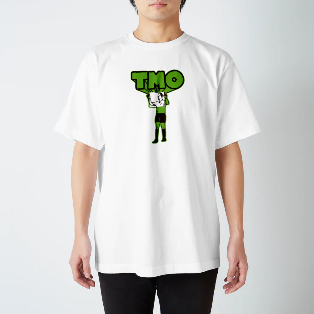 b.n.d [街中でもラグビーを！]バインドのTMO復刻（グリーン） Regular Fit T-Shirt