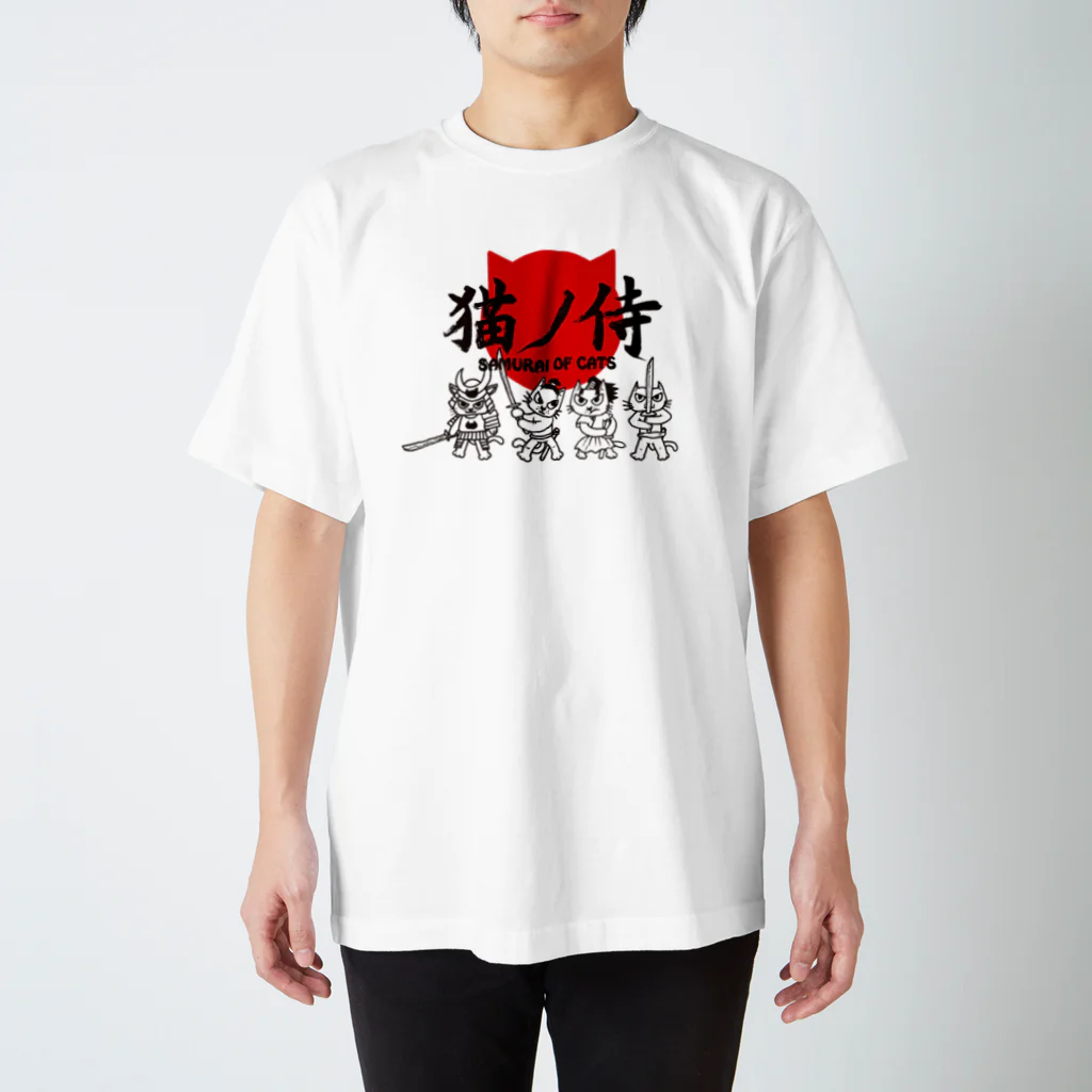 Yoshisyanの猫ノ侍 スタンダードTシャツ