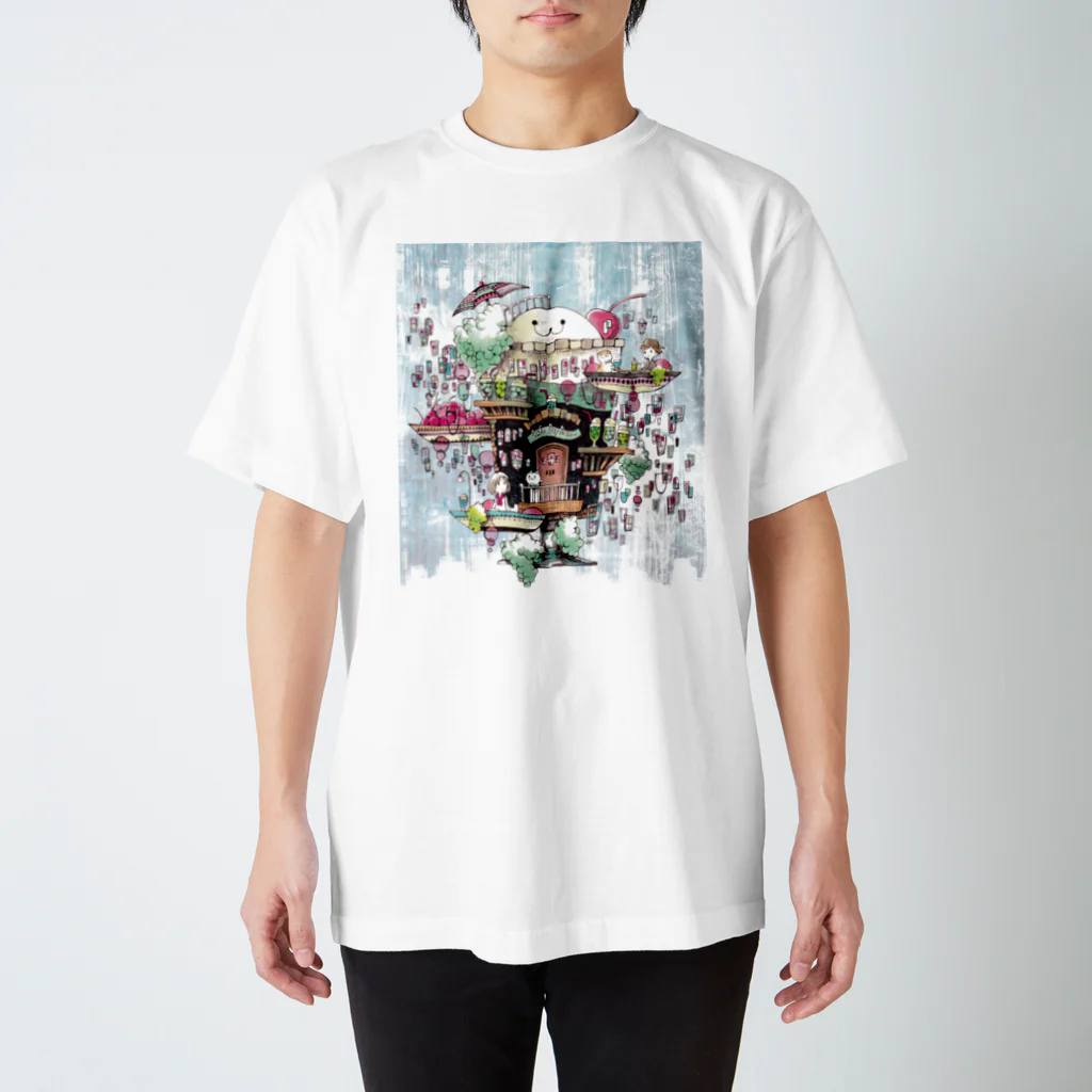 3to10 Online Store SUZURI店のクリーソーダ好きが見た白昼夢7 Regular Fit T-Shirt