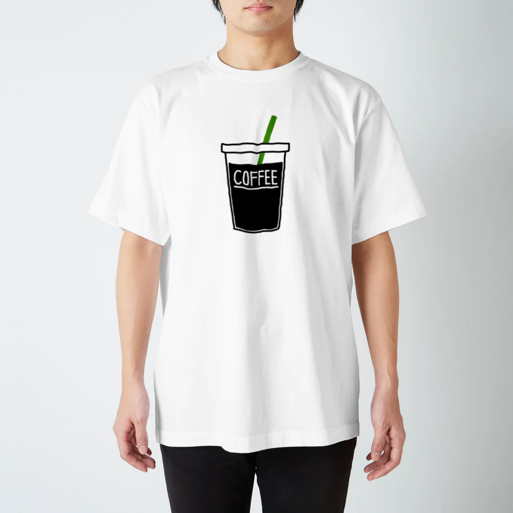 plum.jpのICE COFFEE(green) Regular Fit T-Shirt