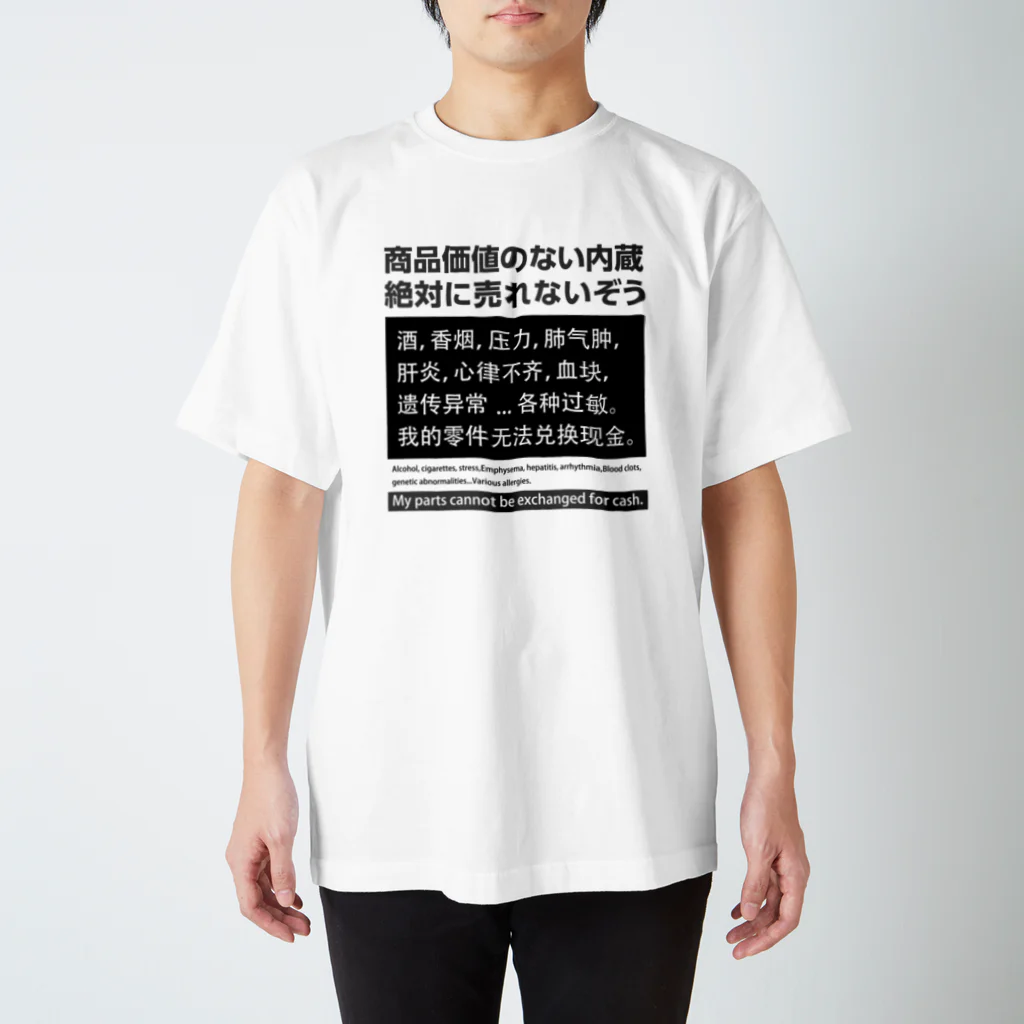 3rd Shunzo's boutique熊猫屋 のnaizou スタンダードTシャツ