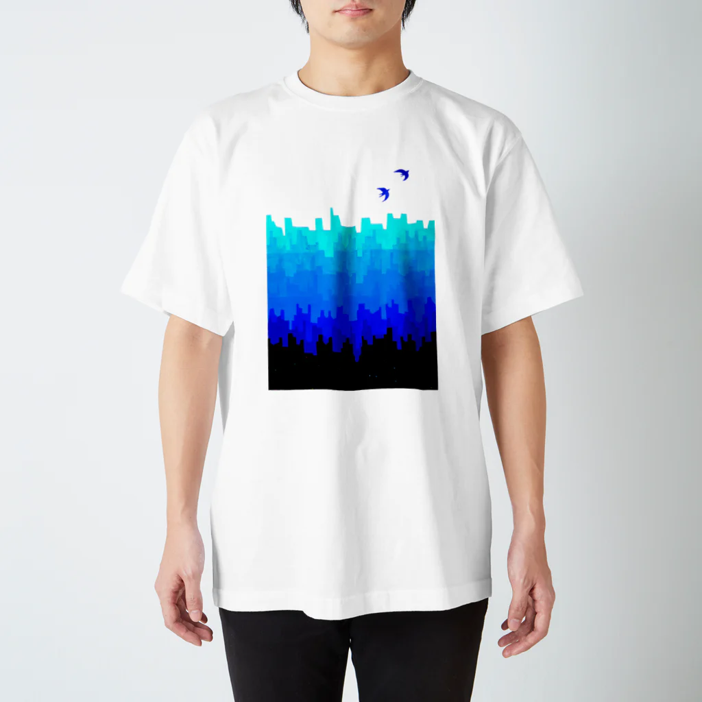 cananのさかさまの町 スタンダードTシャツ