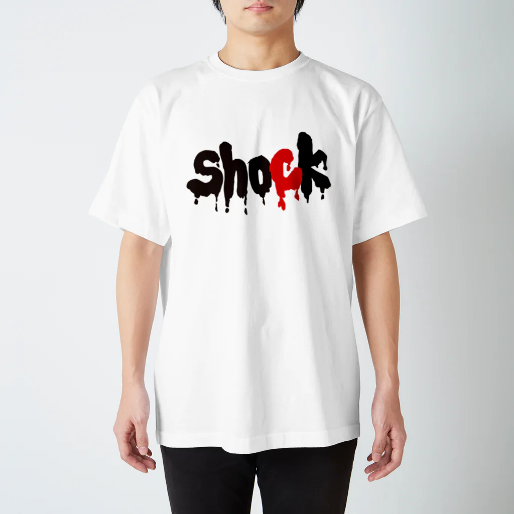 KASIのshock スタンダードTシャツ