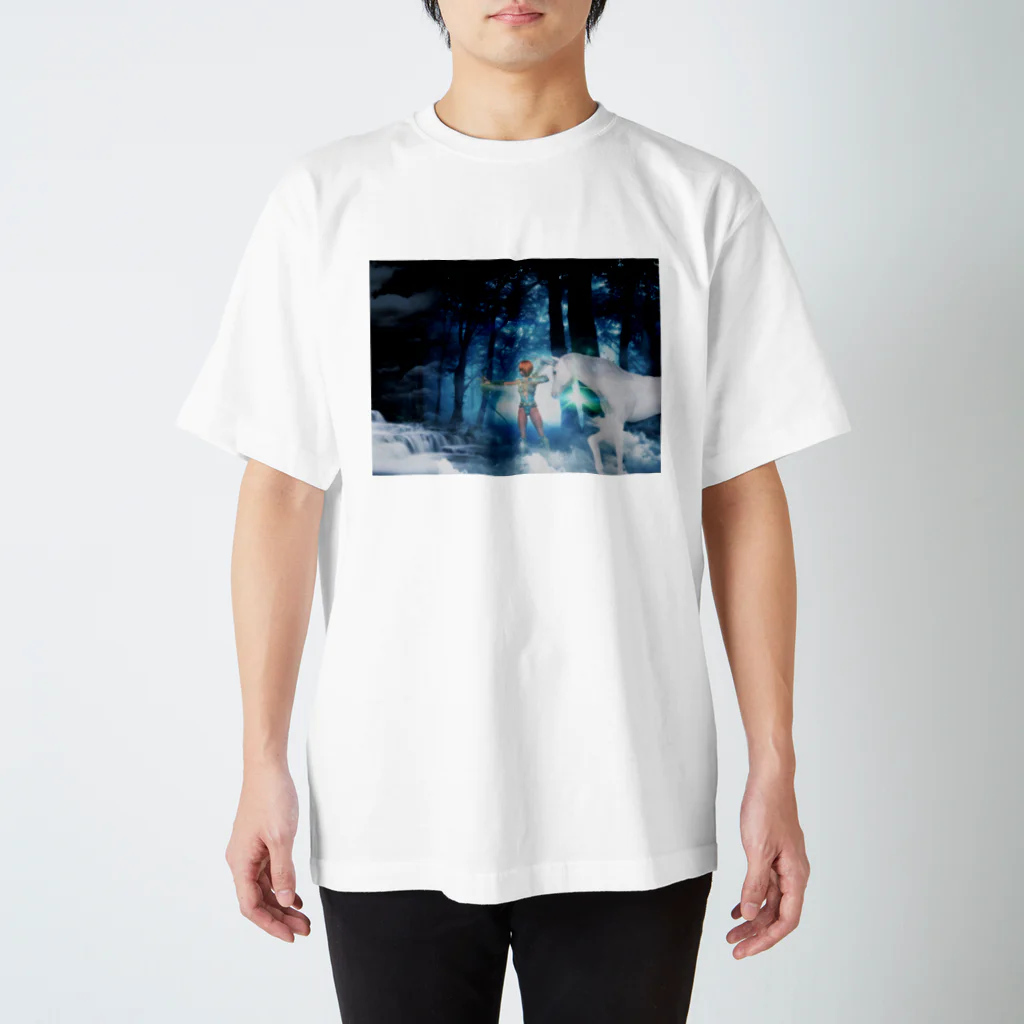 NOMAD-LAB The shopの幻想神域！ Regular Fit T-Shirt