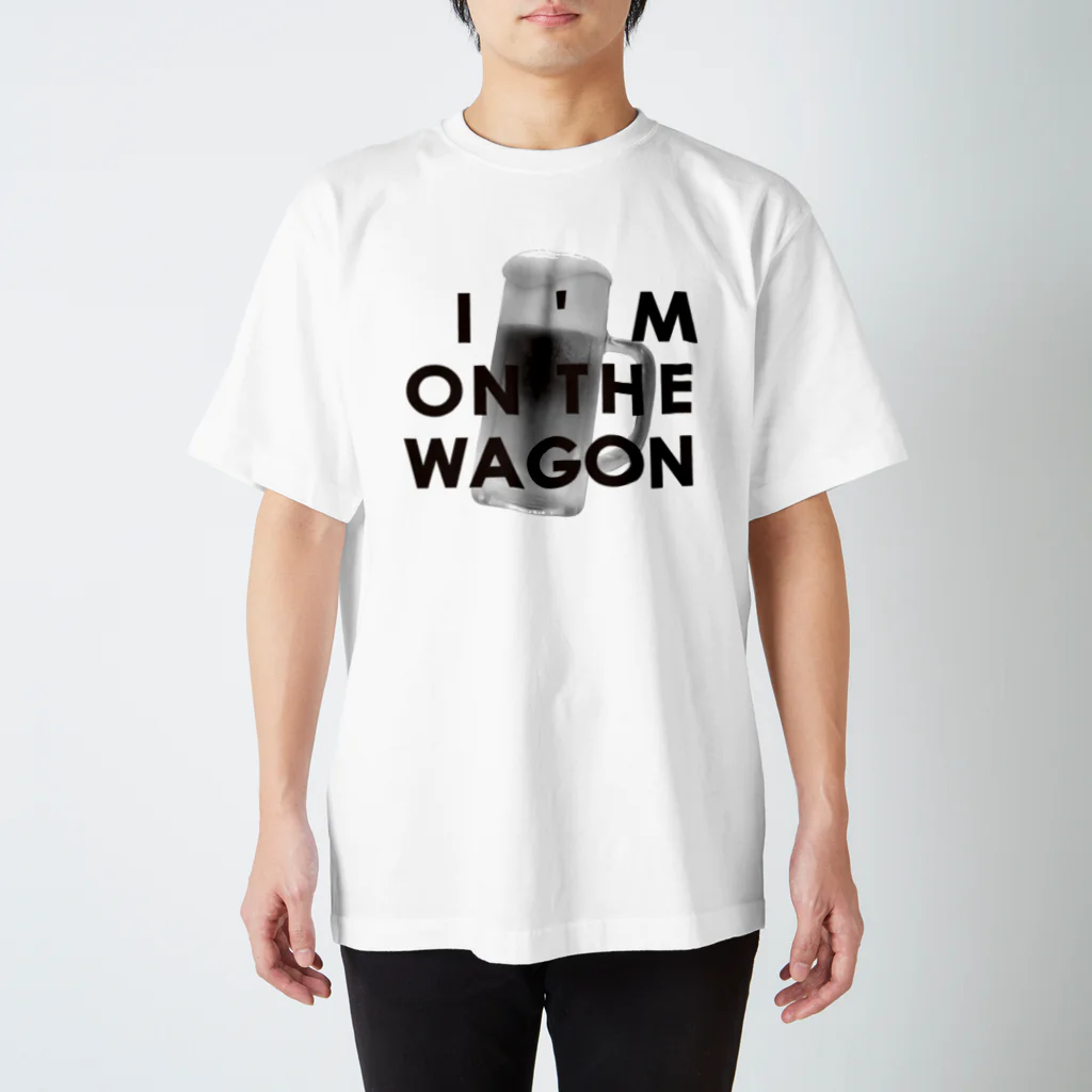 ミリススタイルのI'M ON THE WAGON スタンダードTシャツ