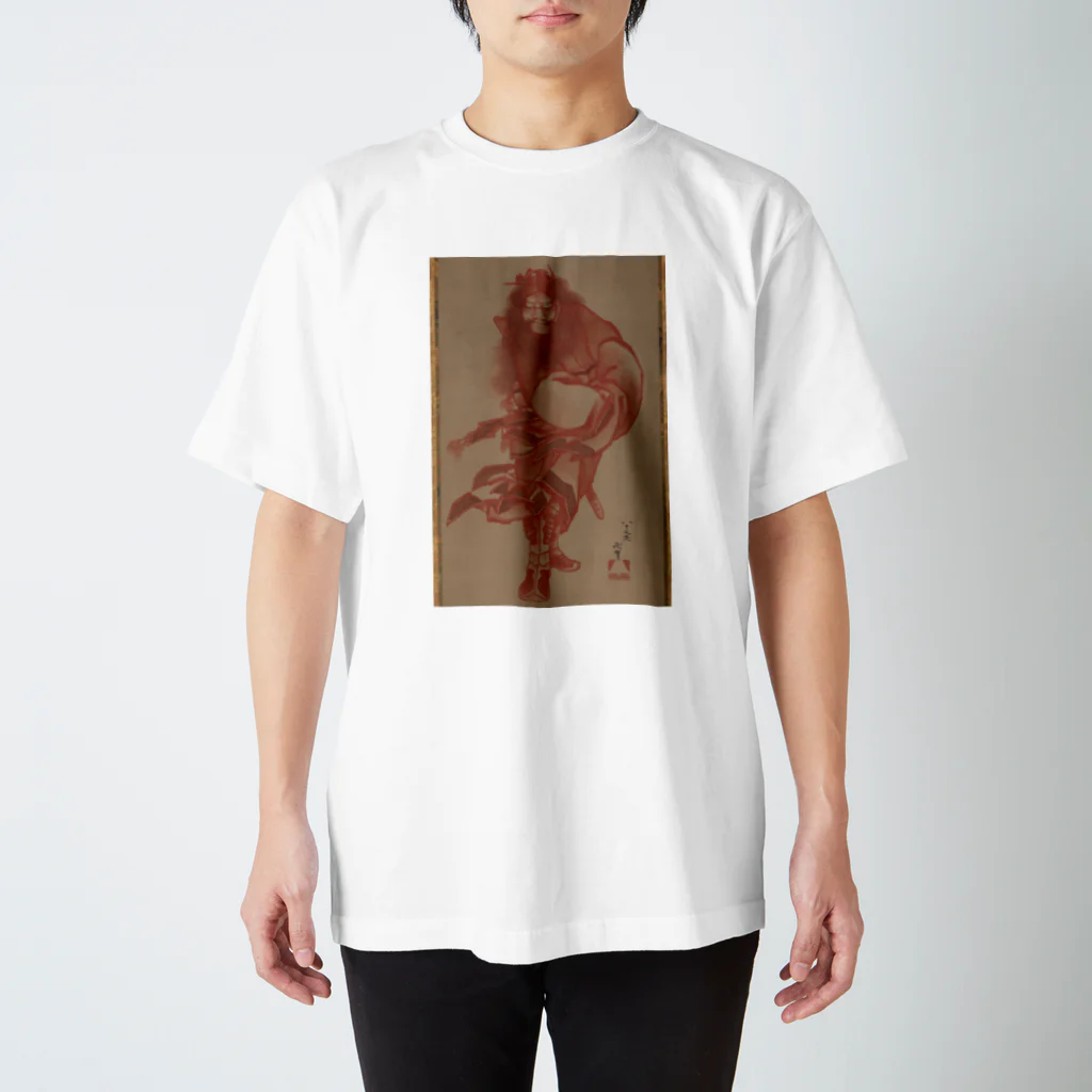 HOKO-ANの葛飾北斎　赤鍾馗 スタンダードTシャツ