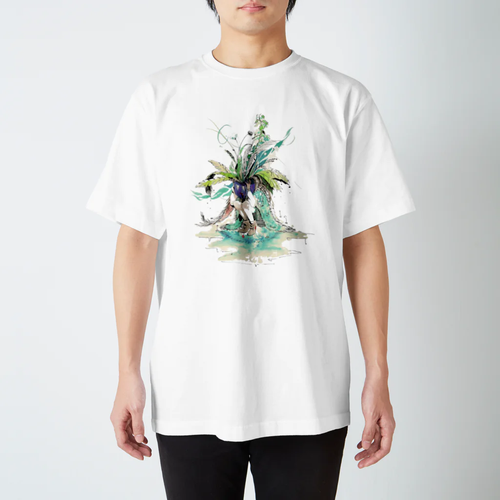 HoneyBeeの芽吹き Regular Fit T-Shirt