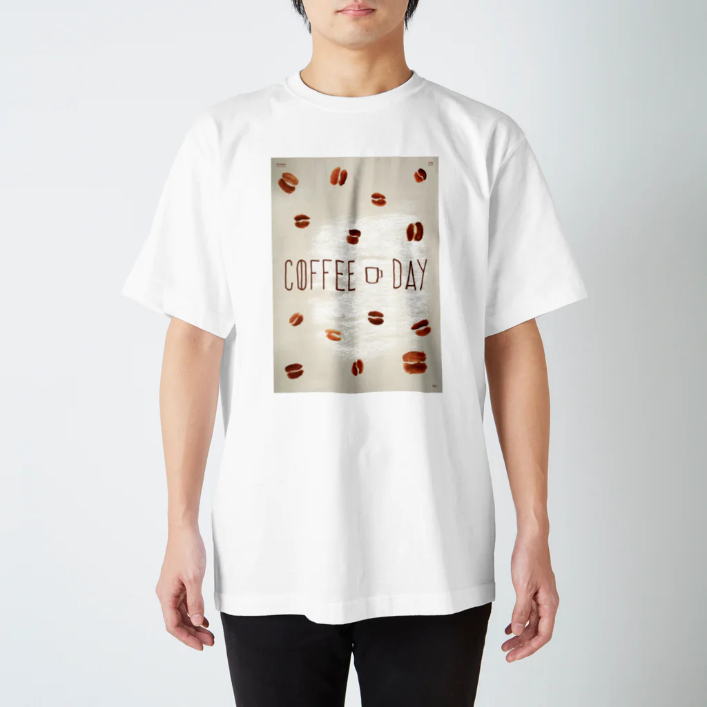 365 days projectの10/1　コーヒーの日 スタンダードTシャツ