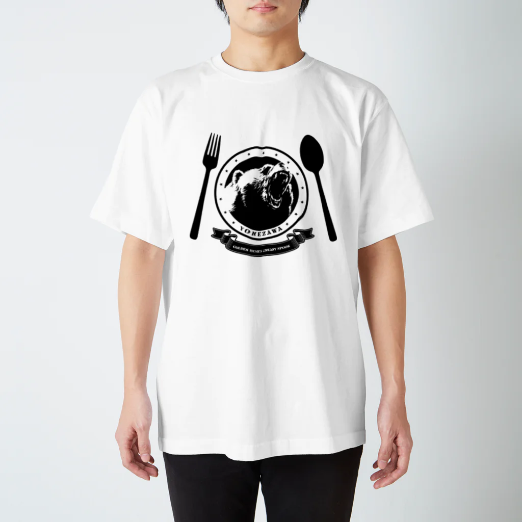 kinkuma2015の金熊食堂3周年グッズ スタンダードTシャツ