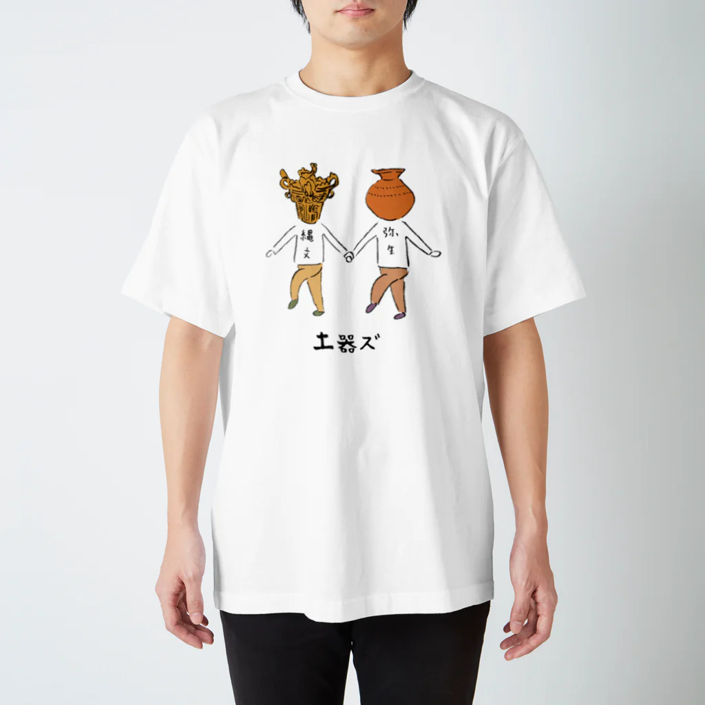 nyota|にょたの土器ズ スタンダードTシャツ