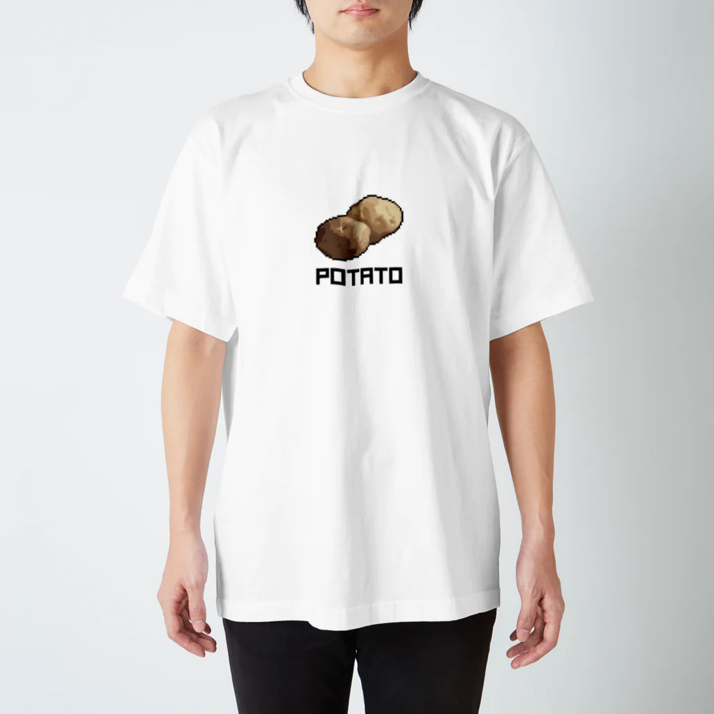 moguのポテト【ドット】 Regular Fit T-Shirt