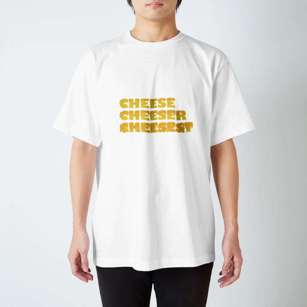 cheeseloverのCHEESEST スタンダードTシャツ