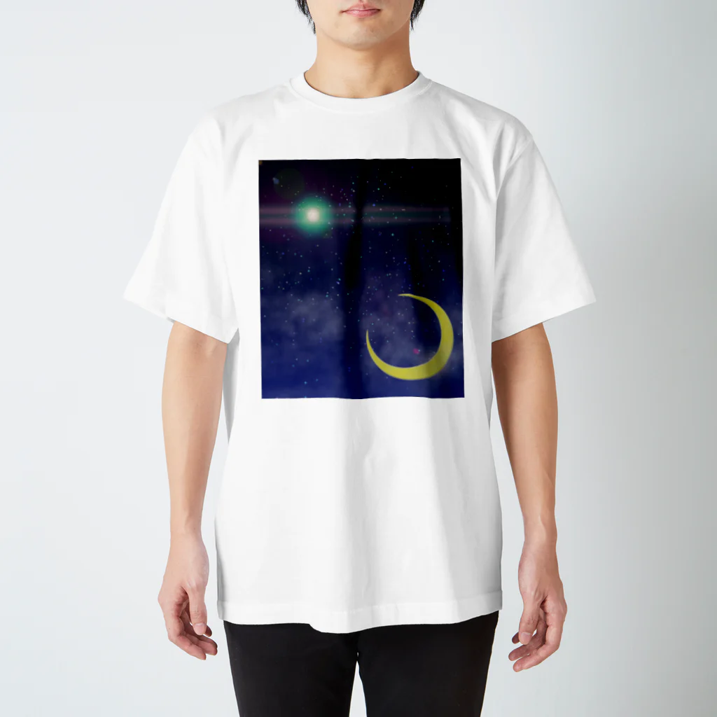 ぐりーんぐらすらいとのCosmic Light Regular Fit T-Shirt