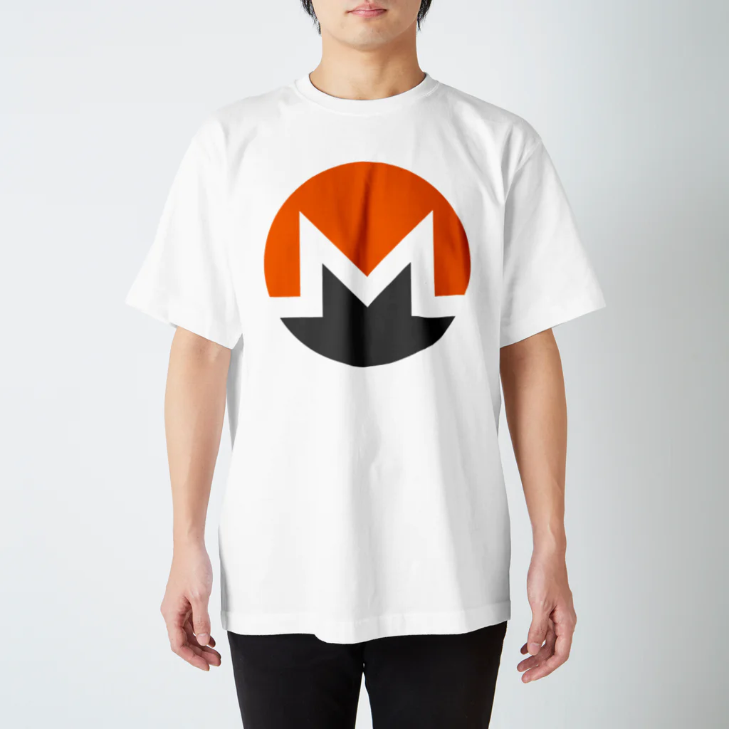 暗号資産と食べ物の仮想通貨　Monero Regular Fit T-Shirt