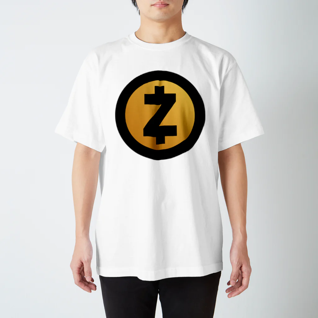 暗号資産と食べ物の仮想通貨　Zcash Regular Fit T-Shirt