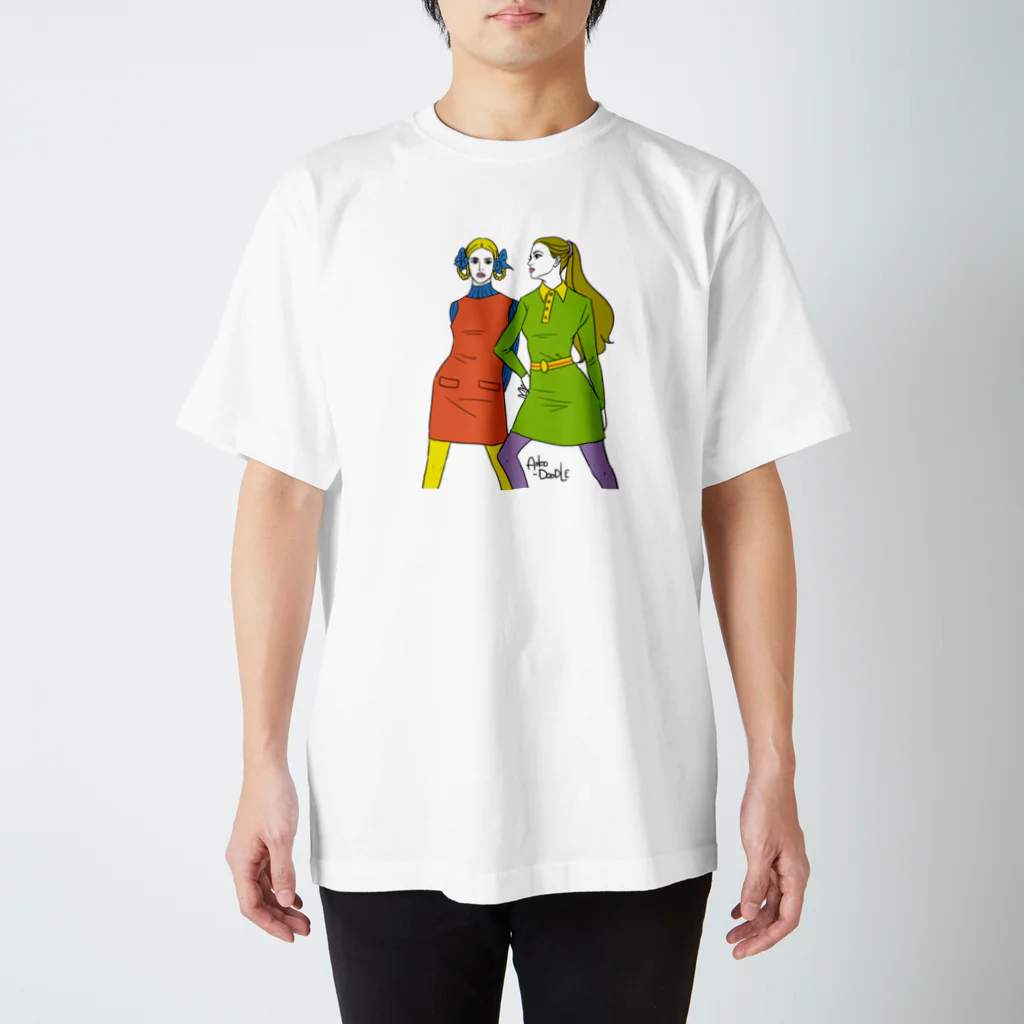 やまだあいこのretro-a Regular Fit T-Shirt