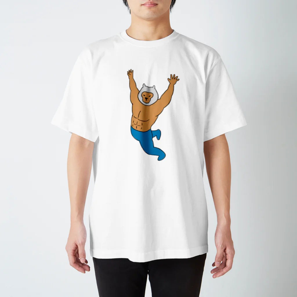 OH! MUCHA LIBREのフライングボディアタック Regular Fit T-Shirt